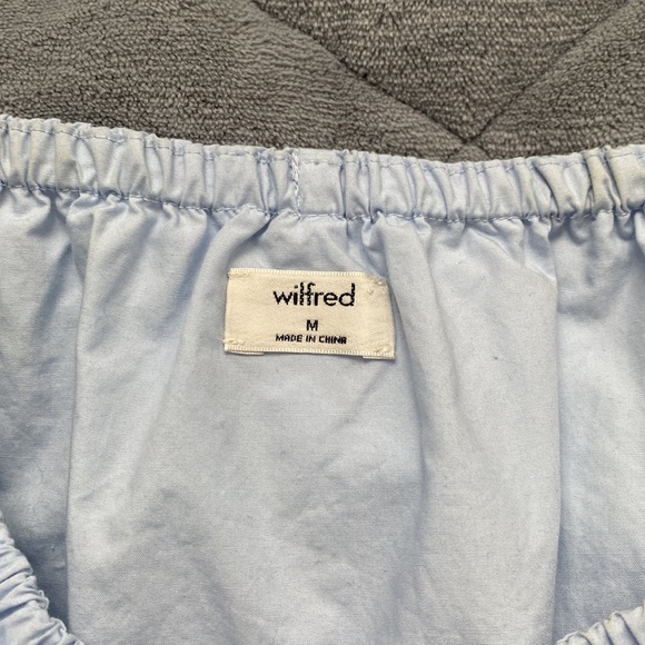 Aritzia Off the Shoulder Shirt - Picture 2 of 3